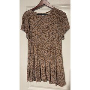 Abercrombie & Fitch Leopard Print Shift Dress